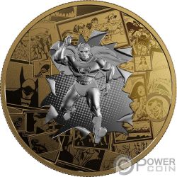 SUPERMAN BRAVE AND THE BOLD DC Comics Originals 3 Oz Monnaie