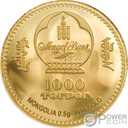 MAHATMA GANDHI gold coin smartminting technolgy 999 fine gold  Mongolia 2020 