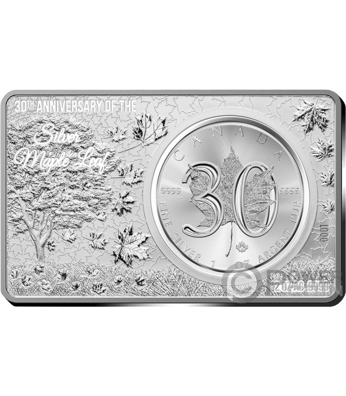 2018 Maple Leaf 1/2 oz Silver Coin 