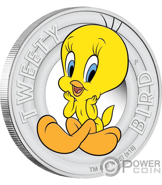 2018 Tuvalu LOONEY TUNES SYLVESTER the CAT 1/2oz SILVER Half Dollar PROOF COIN 