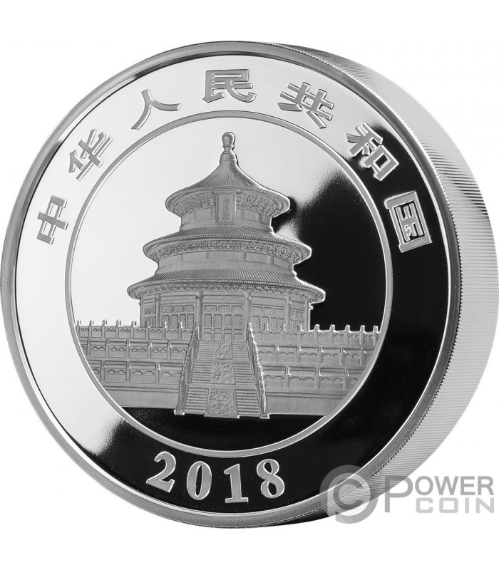 PANDA 1 Kg Kilo Silver Coin 300 Yuan China 2018