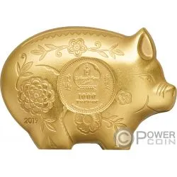 入手困難　JOLLY SILVER PIG 2019 Silver Coin 1oz-year-of-the-pig-