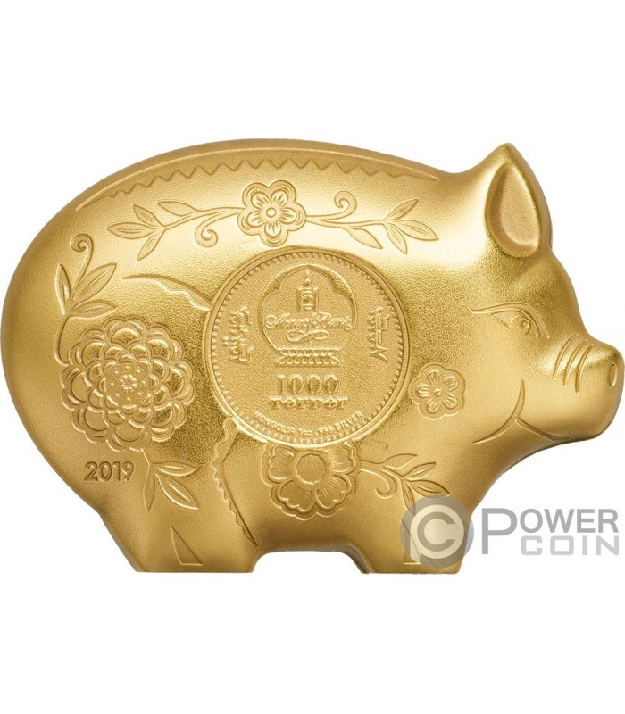 2019 $10 Lunar Year of the Pig - Fine Silver Coin