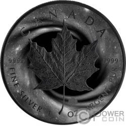 2011 5$ FINE SILVER .9999 1 oz ARGENT COIN QUEEN ELIZABETH II MAPLE LEAF CANADA