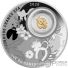 LADYBUG Glücklich Lucky Silber Münze 500 Franken Cameroon 2020