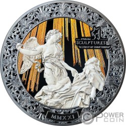 ECSTASY OF SAINT TERESA Estasi di Santa Teresa Eternal Sculptures Special Edition 5 Oz Moneta Argento 20$ Palau 2021