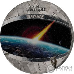 SEYMCHAN Ferro 1 Oz Moneta Meteorite 1$ Niue 2021