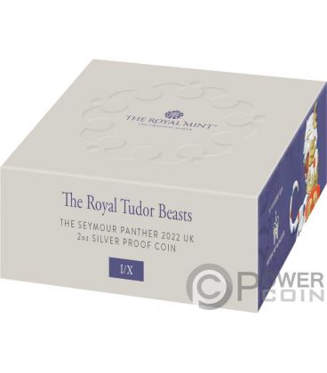 WOODEN CASE Cofanetto Legno Royal Tudor Beasts Series 1 Oz Display 10 Monete  Oro Espositore