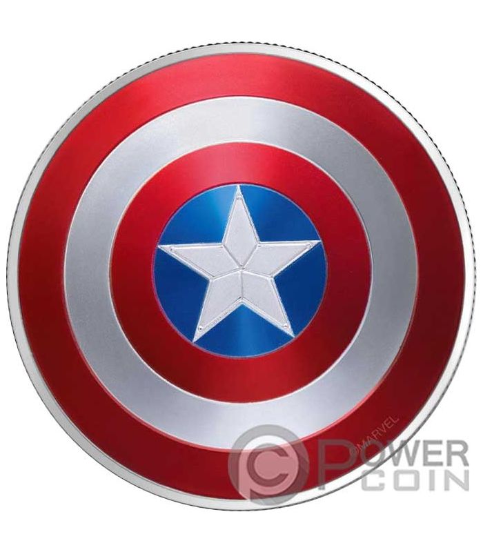 Details about   2017 MARVEL LIGHT UP CAPTAIN AMERICA COIN 