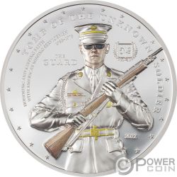 UNKNOWN SOLDIER by Miles Standish 2 Oz Серебро Монета 10$ Острова Кука 2022
