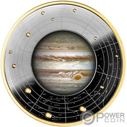 OUR SOLAR SYSTEM .999 Silver Commemorative Space/Planets/Stars Earth/Moon/Sun 