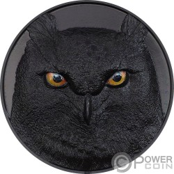 EAGLE OWL Hunters by Night 5 Oz Silber Münze 20$ Palau 2021