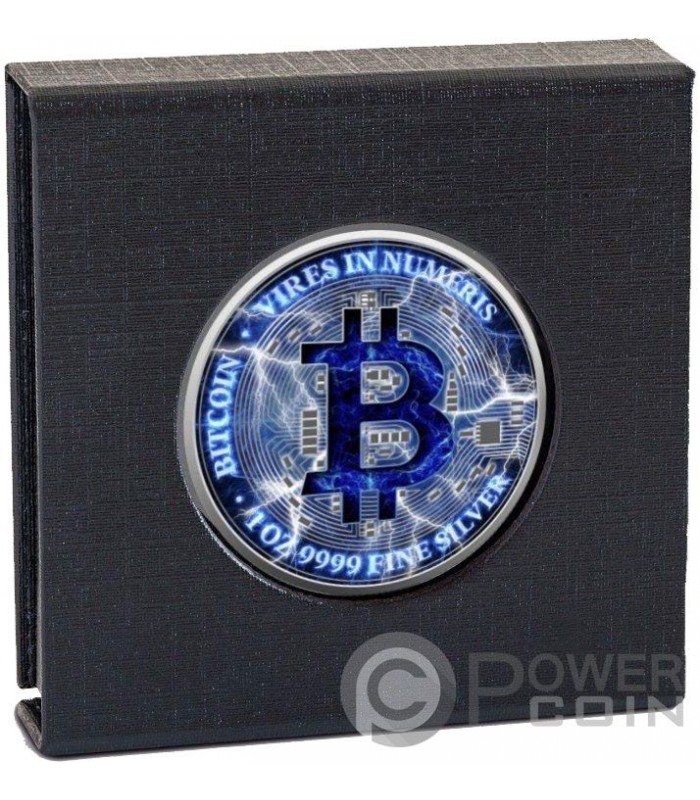 Buy 1 oz Silver Bitcoin Round .999 Fine