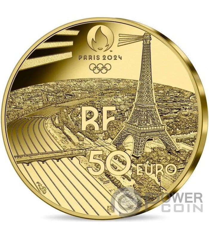 200 euro 2021 - Jogos Olímpicos de Verão, Paris 2024, França - Valor da  moeda - uCoin.net