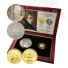 FREDERIC CHOPIN 2 Moneda Oro Plata Set Mongolia 2008