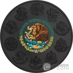 LIBERTAD Liberty N5 Huichol Art 1 Oz Silver Coin Mexico 2021