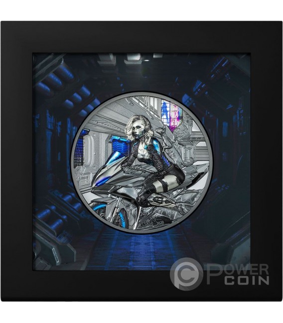CYBER QUEEN 3 Oz Silver Coin 20$ Cook Islands 2023