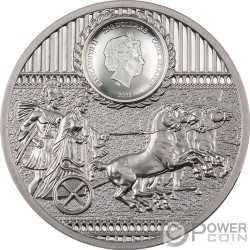 SPARTA 1 Oz платина Mонета 250$ Острова Кука 2023