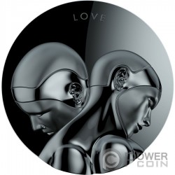 ROBOTS LOVE V2 The Next Evolution 3 Oz Серебро Монета 20$ Tokelau 2021