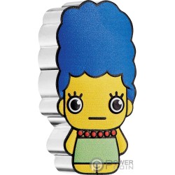 MARGE SIMPSON Mini 1 Oz Moneda Plata 1$ Tuvalu 2022
