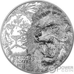 LION Nature Kings Gold Coin 25$ Cook Islands 2023