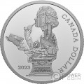 KATHLEEN KIT COLEMAN Pioneer Journalist Moneda Plata 1$ Canada 2023