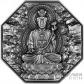 MAHASTHAMAPRAPTA Buddhismus 5 Oz Silber Münze 25000 Franken Chad 2023