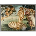 BIRTH OF VENUS by Sandro Botticelli 2 Oz Moneta Argento 10000 Franchi Chad 2023
