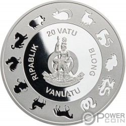 SNAKE GREEN PEARL Chinese Lunar Year 1 Oz Silver Coin 10