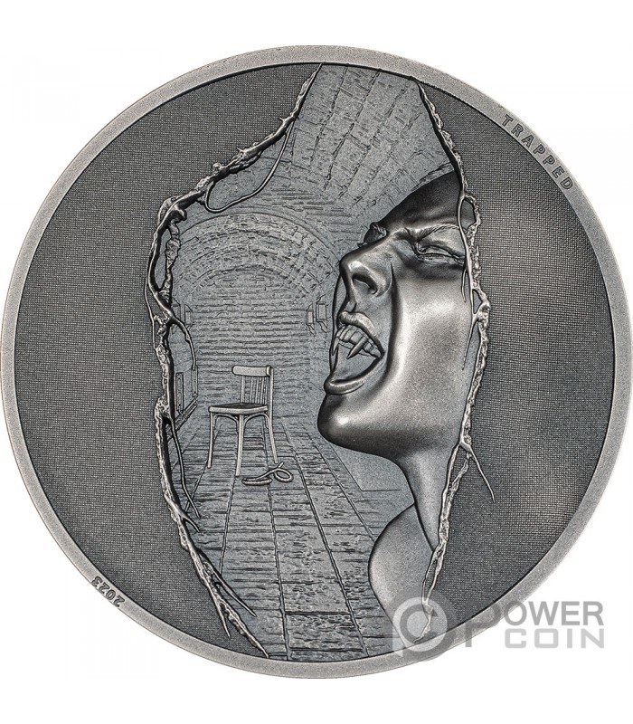 2023 Cook Islands $20 3-oz Silver Famous Islands – Alcatraz Island UHR  Colorized Proof