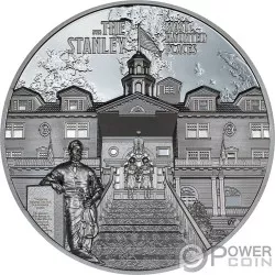 STANLEY Most Haunted Places 2 Oz Moneta Argento 10$ Cook Islands 2023