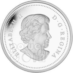 Canada 2013 $20 Pure Maple Leaf Autumn Canopy Pure Silver Color Proof
