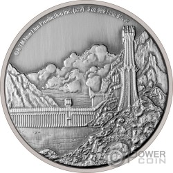 MORDOR Middle Earth 3 Oz Серебро Монета 10$ Ниуэ 2023