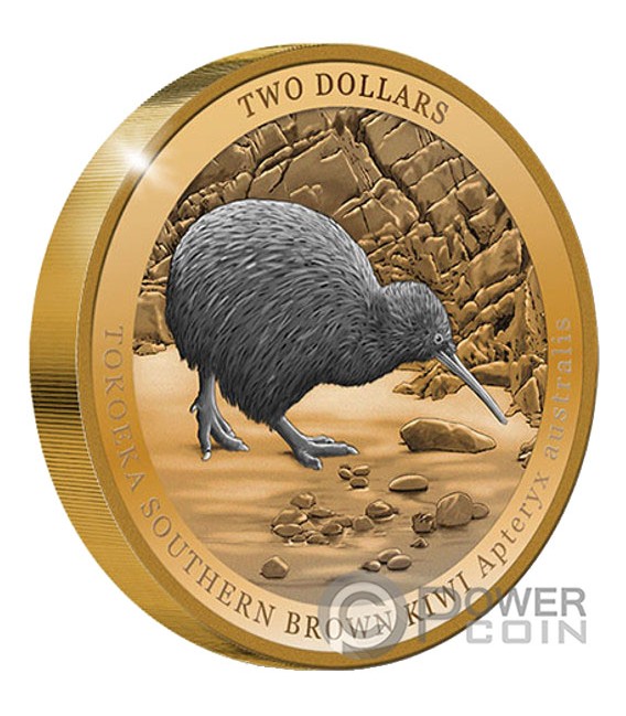 KIWI 2 Oz Silver Coin 2$ New Zealand 2023