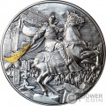 GUAN YU Five Tiger Generals Moneta Argento 2$ Niue 2023
