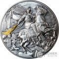 GUAN YU Five Tiger Generals Silver Coin 2$ Niue 2023