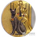 LADY FLAME Sekhmet 2 Oz Moneta Argento 5$ Niue 2023