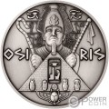 OSIRIS STAND Universal Gods 5 Oz Moneda Plata 10$ Niue 2022