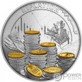 INFLATION Inflación Moneda Plata 500 Francos CFA Cameroon 2022