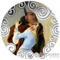 EL BESO by Francesco Hayez Liebe 1 Oz Silber Münze 1000 Franken Cameroon 2022