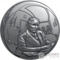 TESLA Genius 80th Anniversary 2 Oz Silver Coin 2000 Francs Cameroon 2023