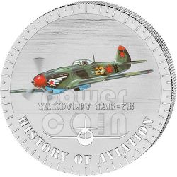 History Of Aviation Proof Silver Coin 5000 Francs Burundi Vought F4U Corsair 