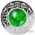 FOUR LEAF CLOVER Silber Münze 500 Francs Cameroon 2023