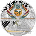 EYE OF HORUS 1 Oz Silver Coin 1$ Niue 2022