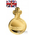 KING CHARLES III SOVEREIGNS ORB 1/1000 Oz Gold Münze 3000 Francs Chad 2023