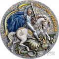 FIGHT FOR FREEDOM Land Of Freedom Ukraine 5 Oz Silber Münze 10$ Niue 2023