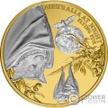FLYING FOX Australia at Night 1 Oz Gold Münze 100$ Niue 2023