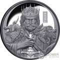 CHESS KING 1 Oz Silber Münze 1$ Niue 2023