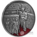 MINOTAUR Mythical Creatures 2 Oz Серебро Монета 5$ Ниуэ 2023