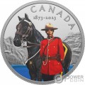 RCMP 150 Aniversario Royal Canadian Mounted Police 1 Oz Moneda Plata 20$ Canada 2023